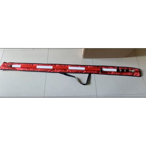 Red & White 5m Prism/GNSS Pole - Image 2
