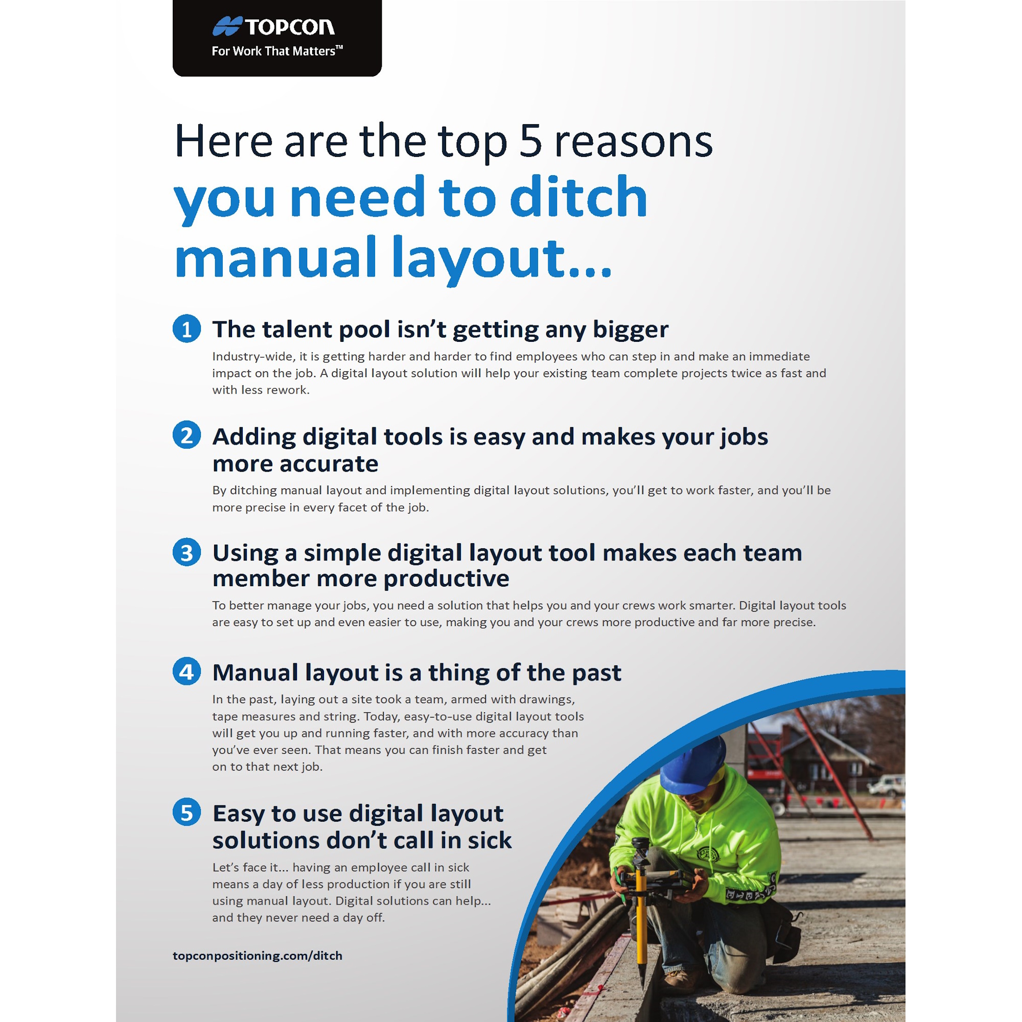 Topcon LN-50 3D Layout Navigator Kit with CT8X2 Tablet & Digital Layout Software - Image 4